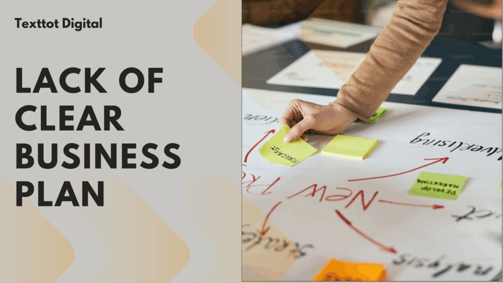 Lack of a Clear Business Plan is a cause of business failures 