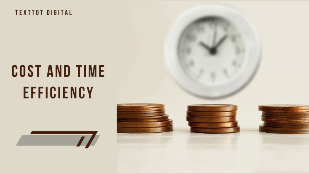Cost and Time Efficiency as a Role of Web Design and content marketing