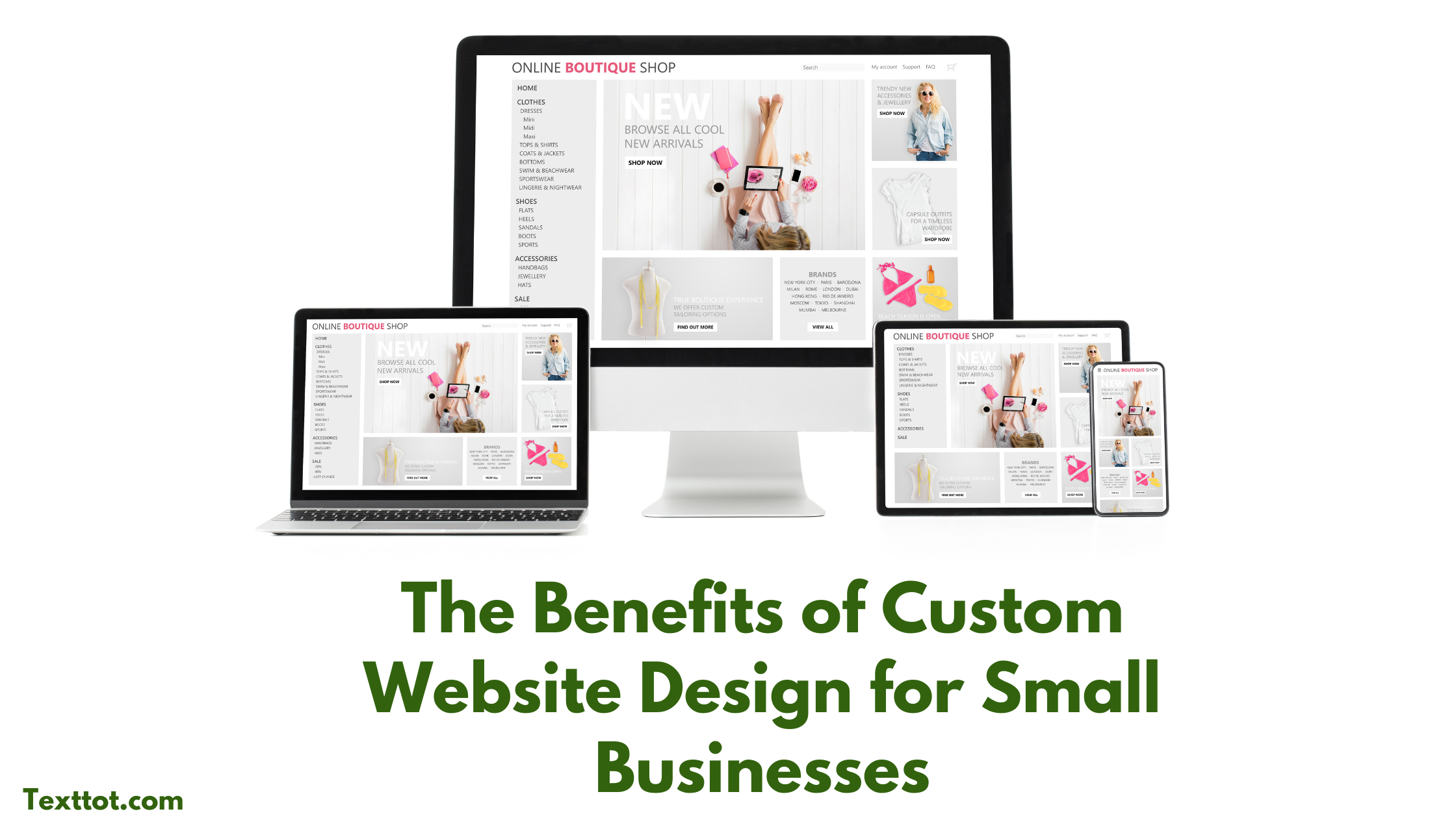 Read more about the article The Benefits of Custom Website Design for Small Businesses