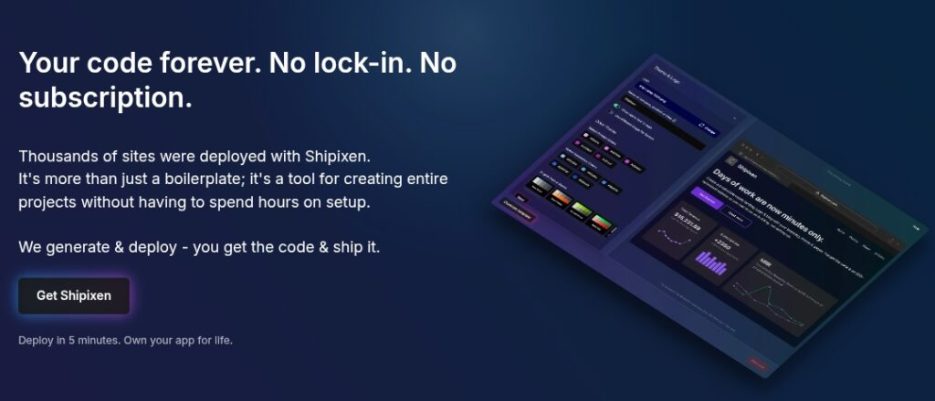 AI website generator