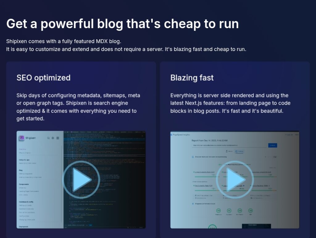 AI website generator